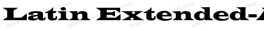 Latin Extended-A字体转换